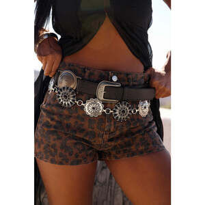 12th Tribe Midland Leopard Shorts